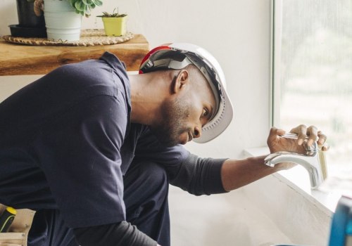 Which of the following problems would be covered by a home warranty?